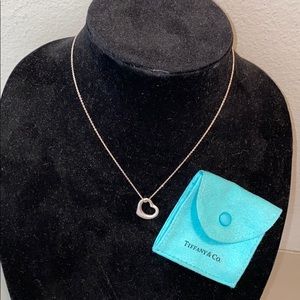 Tiffany & Company Heart Shaped 16” Necklace